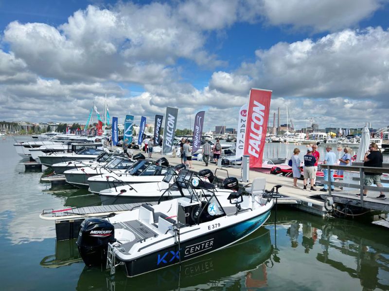 Uivassa n&auml;htiin valonpilkahduksia &ndash; &ldquo;Messuilla tehd&auml;&auml;n yrityst&auml; ja br&auml;ndi&auml; tunnetuksi&rdquo; - Uutinen - Totalvene.fi