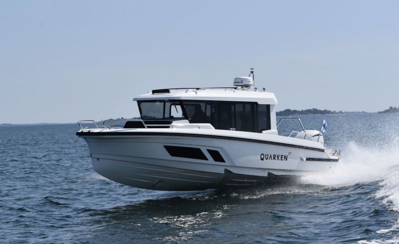 Quarken 27 Cabin (2023&ndash;) &ndash; Toisen laidan kulkija - Video - Totalvene.fi