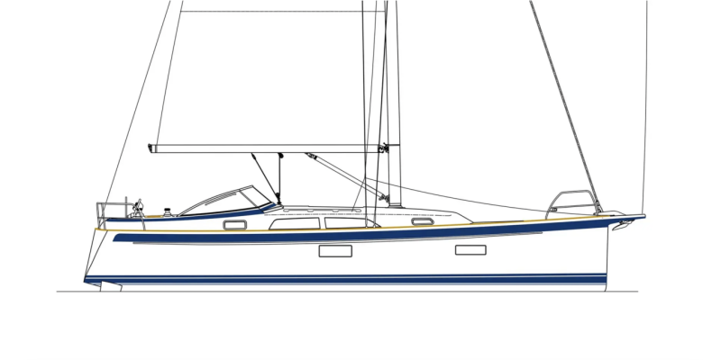 Hallberg-Rassy 370 (2026&ndash;) &ndash; Alle nelikymppinen vaativaan makuun - Ensiesittely - Totalvene.fi