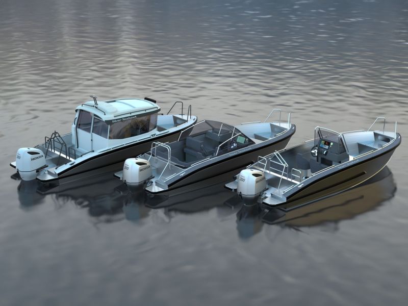 Silver Seahawk CCX, BRX ja Cabin (2024&ndash;) &ndash; Seahawk-parvi esitt&auml;ytyy - Ensiesittely - Totalvene.fi