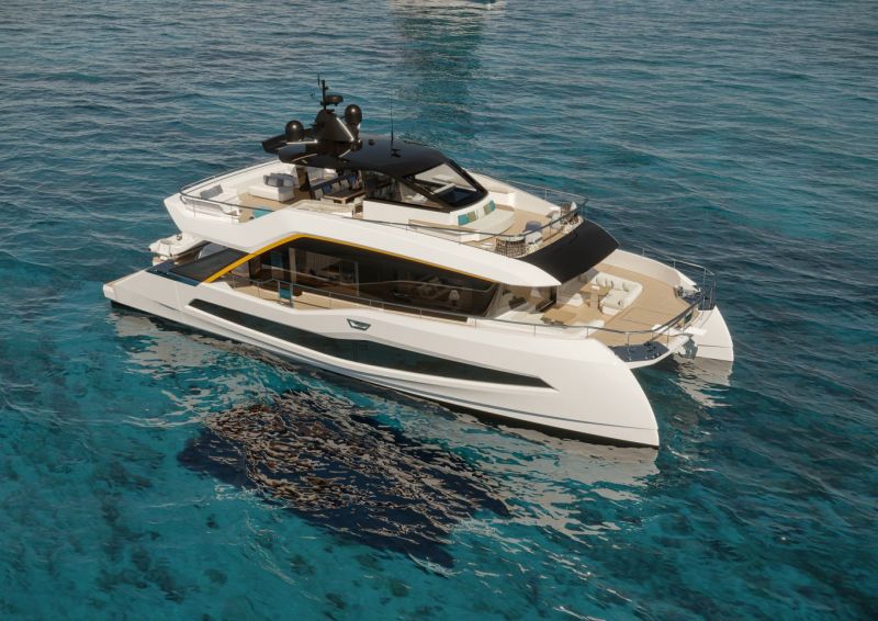 Wider WiderCat 76 ja WiLder 60 Outboard (2025&ndash;) &ndash; La dolce vita yhdell&auml; ja kahdella rungolla - Ensiesittely - Totalvene.fi