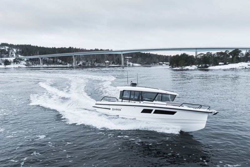 Quarken 35 Cabin (2024&ndash;) &ndash; Nykyaikainen moniottelija - Kokeilu - Totalvene.fi