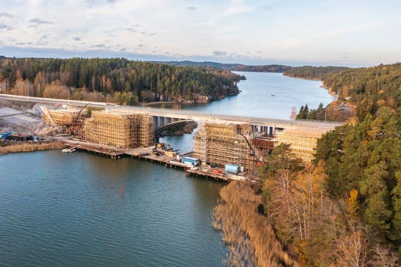 Hessundinsalmen siltojen uusiminen -hanke: Venev&auml;yl&auml; Hessundinsalmen sillan kohdalla suljetaan talvikaudeksi 2024&ndash;2025 - Uutinen - Totalvene.fi