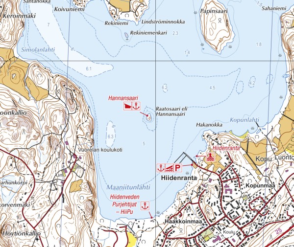 Uudenmaan kaksi suurinta j&auml;rve&auml; l&ouml;ytyv&auml;t nyt samalta kartalta &ndash; Hiidenvesi sai veneilykartan - Uutinen - Totalvene.fi