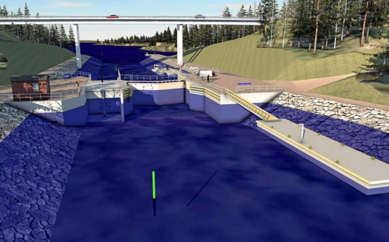 Vihre&auml;&auml; valoa Kutilan kanavalle &ndash; AVI my&ouml;nsi rakennusluvan Taipalsaaren kunnalle - Uutinen - Totalvene.fi