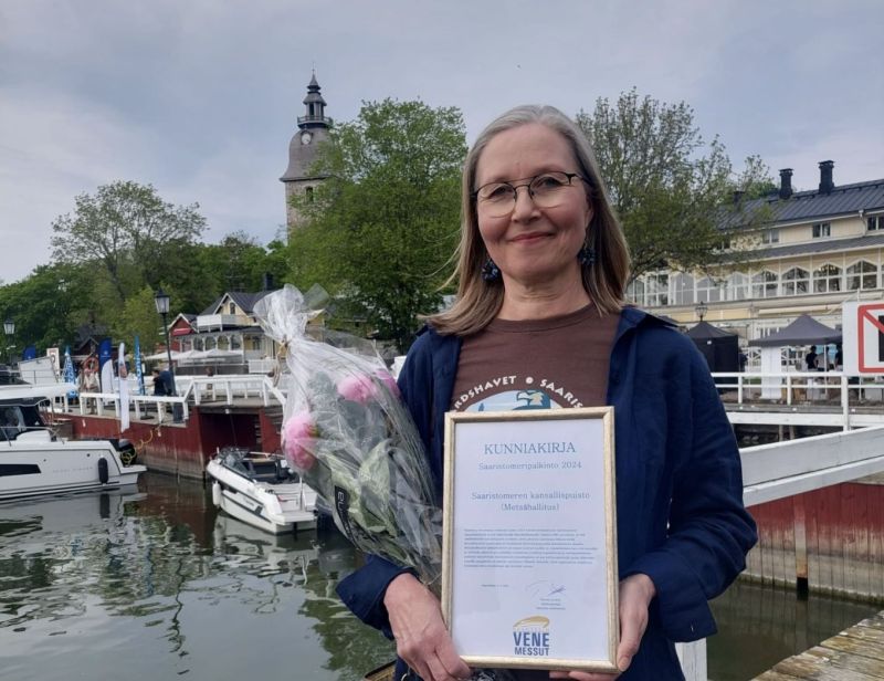 Naantalin venemessut 24.&ndash;26.5.2024 &ndash; Saaristomeripalkinto Mets&auml;hallitukselle - Uutinen - Totalvene.fi