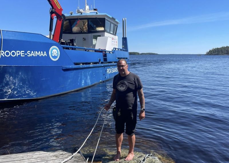Roope-alukset ty&ouml;n touhussa &ndash; Retkisatamien huoltojen aloitus J&auml;rvi-Suomessa sujui l&auml;hes normaalisti pitk&auml;st&auml; ja kylm&auml;st&auml; kev&auml;&auml;st&auml; huolimatta - Uutinen - Totalvene.fi