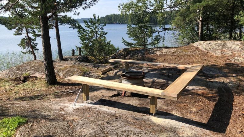 Saimaalla kunnostettiin retkisatamia normaalin huoltoty&ouml;n rinnalla &ndash; Saimaan retkisatamien kes&auml;kausi p&auml;&auml;t&ouml;kseen - Uutinen - Totalvene.fi