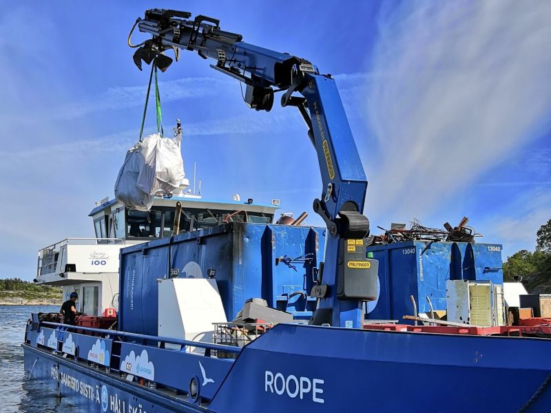 Saariston romunker&auml;yksess&auml; tehtiin j&auml;lleen enn&auml;tyksi&auml; &ndash; Yli 52 000 kiloa romua kierr&auml;tykseen - Uutinen - Totalvene.fi