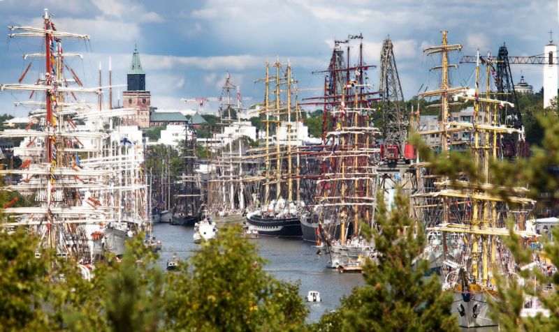 The Tall Ships Races Turku 2024 rakentuu parhaillaan  &ndash; Tiedossa muutoksia maa- ja vesiliikenteeseen - Uutinen - Totalvene.fi