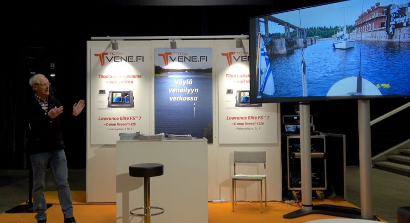 Vene 24 B&aring;t: Totalveneen Messin ohjelmataltiointi &ndash; Hiidenmaan satamakierros - Video - Totalvene.fi