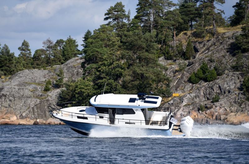 Nord Star 33+ Cruiser OB (2025&ndash;) &ndash; Tuplakymppi ja plussa p&auml;&auml;lle - Video - Totalvene.fi