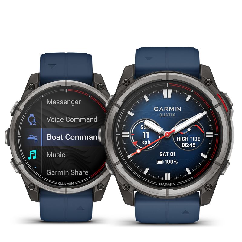 Garmin Quatix 8 (2025&ndash;) &ndash; Huippu&auml;ly&auml; veneilij&auml;n ranteeseen - Ensiesittely - Totalvene.fi