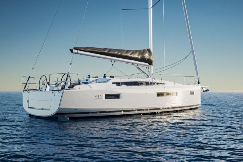 Jeanneau Sun Odyssey 415 (2026-) &ndash; Sis&auml;lt&auml; uusittua sukupolvea - Toimitus suosittelee - Totalvene.fi