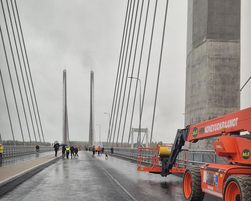 Kirjalansalmen uusi silta avataan liikenteelle marraskuussa &ndash; Venev&auml;yl&auml; sillan ali avautuu ensi kev&auml;&auml;n&auml; - Uutinen - Totalvene.fi