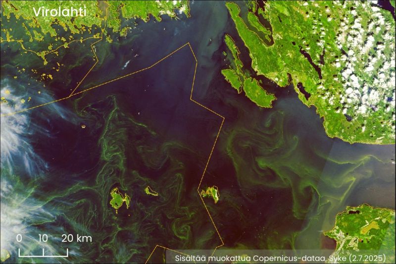 Suomen ymp&auml;rist&ouml;keskus ja Kuva Space aloittavat yhteisty&ouml;n  &ndash; Uutta satelliittiteknologiaa lev&auml;seurantaan - Uutinen - Totalvene.fi