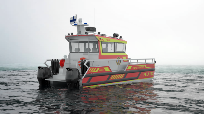 Max-veneit&auml; viranomaisk&auml;ytt&ouml;&ouml;n &ndash; BOB-finalisti matkaa pelastusteht&auml;viin Pohjanmaalle - Uutinen - Totalvene.fi