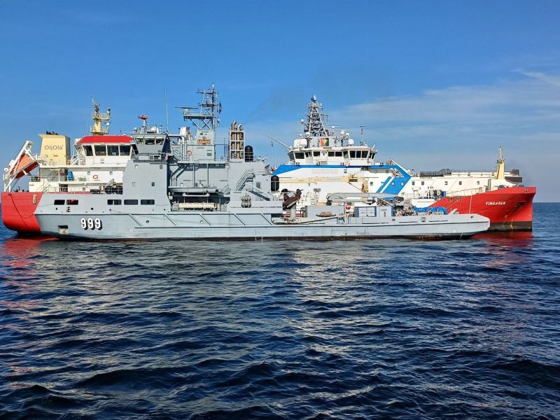 Puhas Meri -&ouml;ljyntorjuntaharjoitus  &ndash; Harjoitusskenaario: s&auml;ili&ouml;aluksen ja rahtialuksen t&ouml;rm&auml;ys - Uutinen - Totalvene.fi