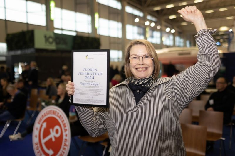 Vuoden Veneilyteko 2024 &ndash; Viaporin Tuoppi valittiin Vuoden Veneilyteoksi 2024 - Uutinen - Totalvene.fi
