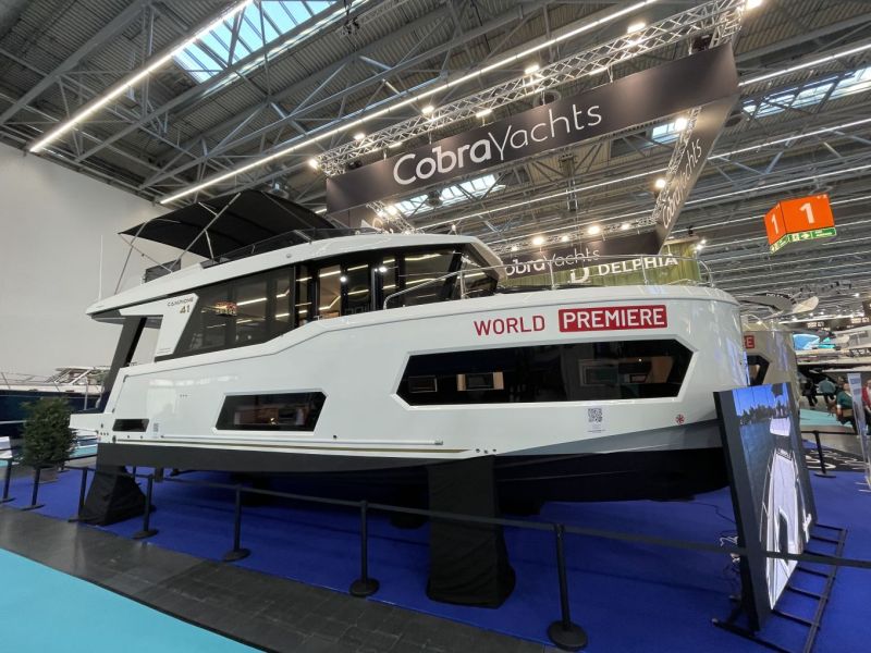 Boot D&uuml;sseldorf 2025: Cobra Campione 41 &ndash; Jokaiselle eurolla vastinetta - Video - Totalvene.fi