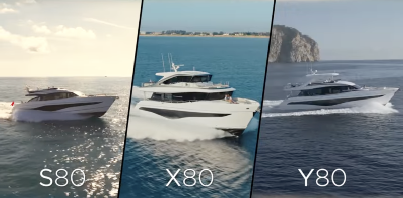 Princess S80, Y80 ja X80 &ndash; Muuttuvat tekij&auml;t X, Y ja S - Video - Totalvene.fi