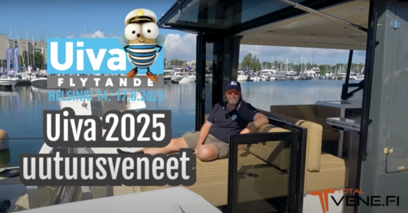 Uiva 2025 Flytande 14.8.&ndash;17.8.2025 &ndash; Uutuuksia esill&auml; - Video - Totalvene.fi