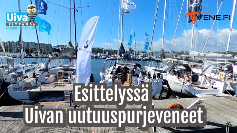 Uiva 2025: Beneteau First 44, Hanse 360 ja Lagoon 55 &ndash; Kolme kiinnostavaa ensimm&auml;isen kerran esill&auml; Suomessa - Video - Totalvene.fi