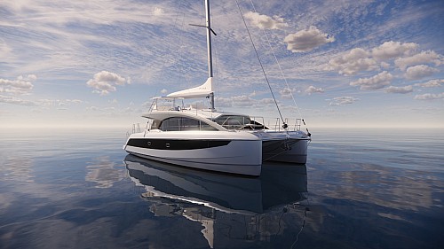 Aquila 45 Sail (2027&ndash;) &ndash; Toisinajattelijan matkakatti - Ensiesittely - Totalvene.fi