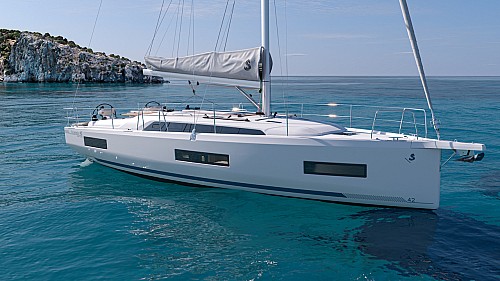Beneteau Oceanis 42 (2027&ndash;) &ndash; Juhlavuoden perusmalli  - Ensiesittely - Totalvene.fi