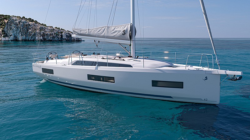 Beneteau Oceanis 42 (2027&ndash;) &ndash; Juhlavuoden perusmalli  - Ensiesittely - Totalvene.fi