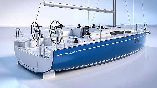 Beneteau First 36 Spirit (2027&ndash;) &ndash; Vauhdikas v&auml;limalli  - Ensiesittely - Totalvene.fi