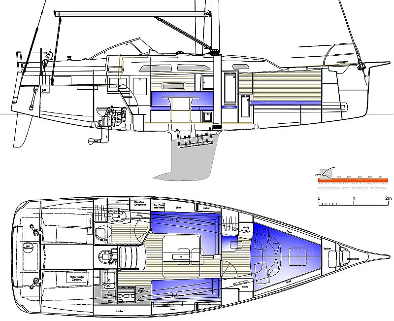 Hallberg-Rassy 340 Edition 2 (2027&ndash;) &ndash; Yhden hytin pikku-Rassy - Ensiesittely - Totalvene.fi