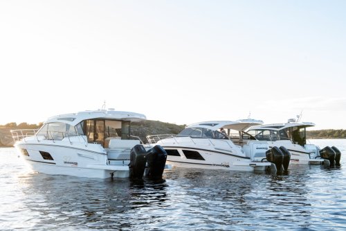 Grandezza 34 Outboard (2026&ndash;) ja Grandezza 37 Outboard (2025&ndash;) &ndash; Moottorit esill&auml; - Video - Totalvene.fi