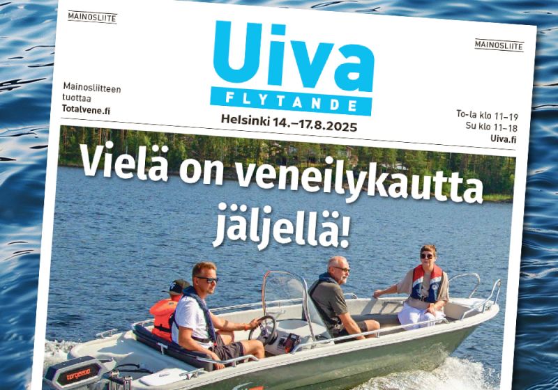 Lue ennakkoon &ndash; Uivan venen&auml;yttelyn HS-liite on nyt luettavissa - Uutinen - Totalvene.fi